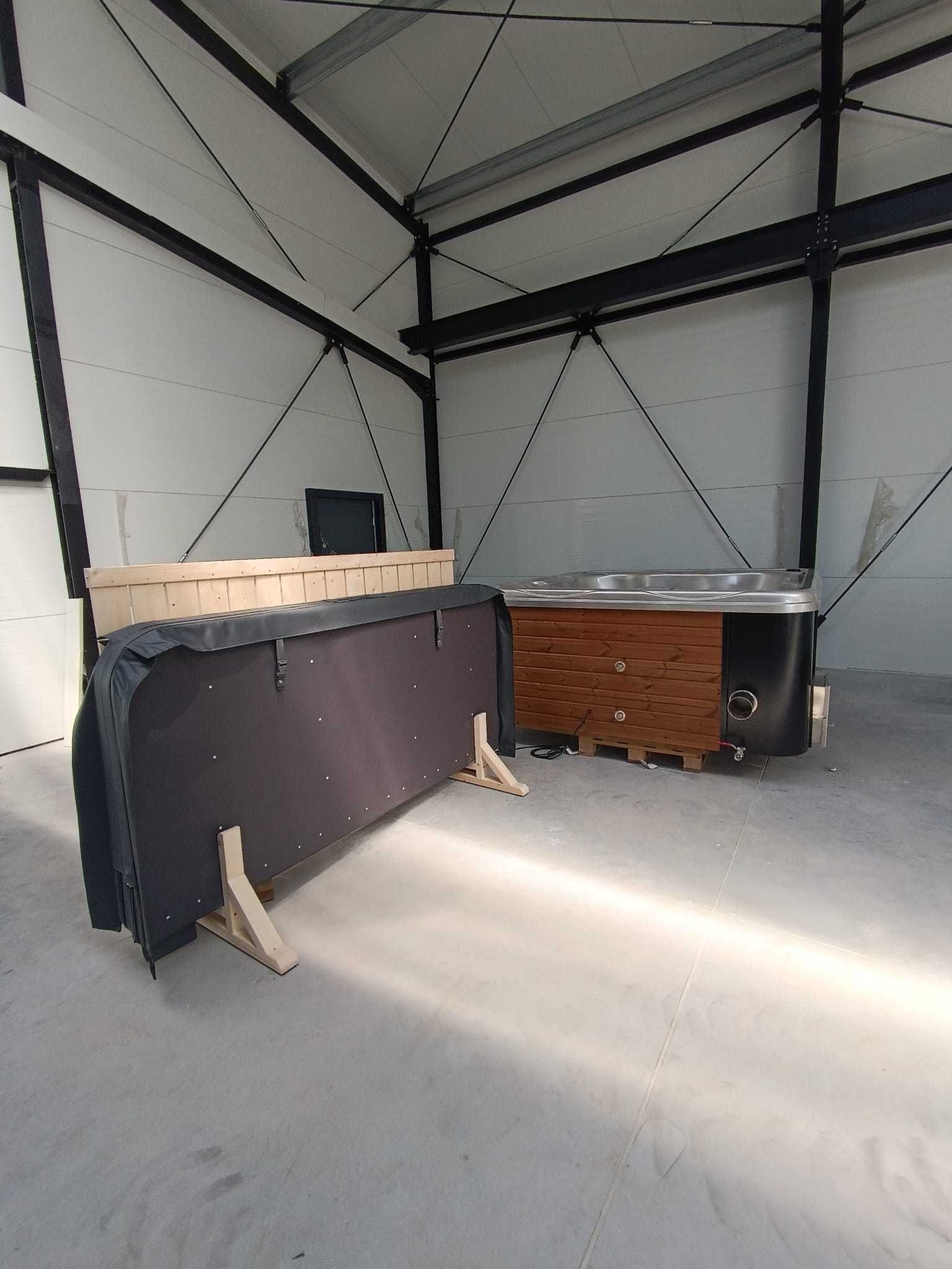 Balia Ogrodowa Jacuzzi Gorąca Beczka Hot Tub Sauna SPA PREMIUM