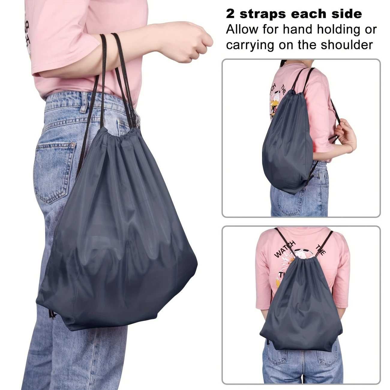 Plecak worek typu drawstring – praktyczny i stylowy