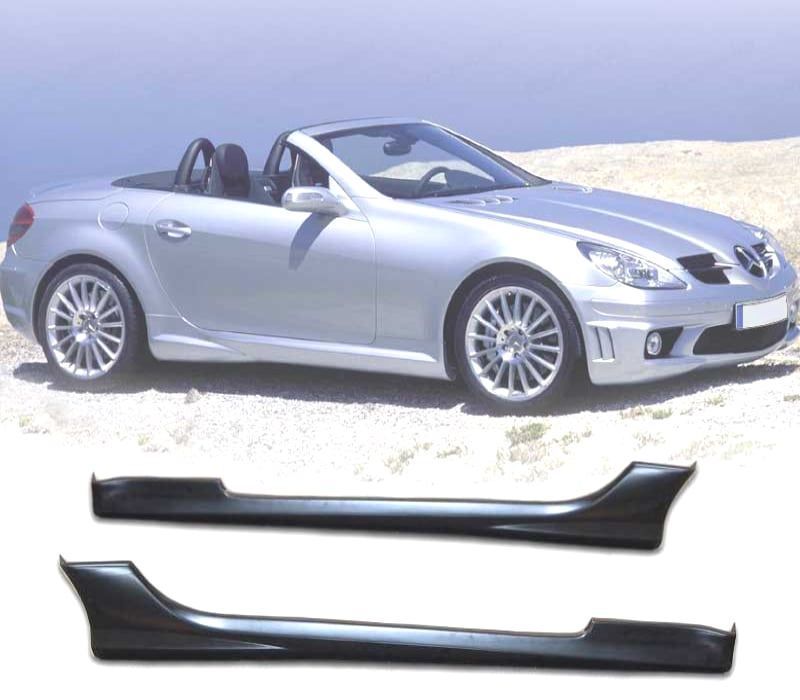 EMBALADEIRAS MERCEDES SLK R171 04-11 LOOK AMG 04-10 PRETO