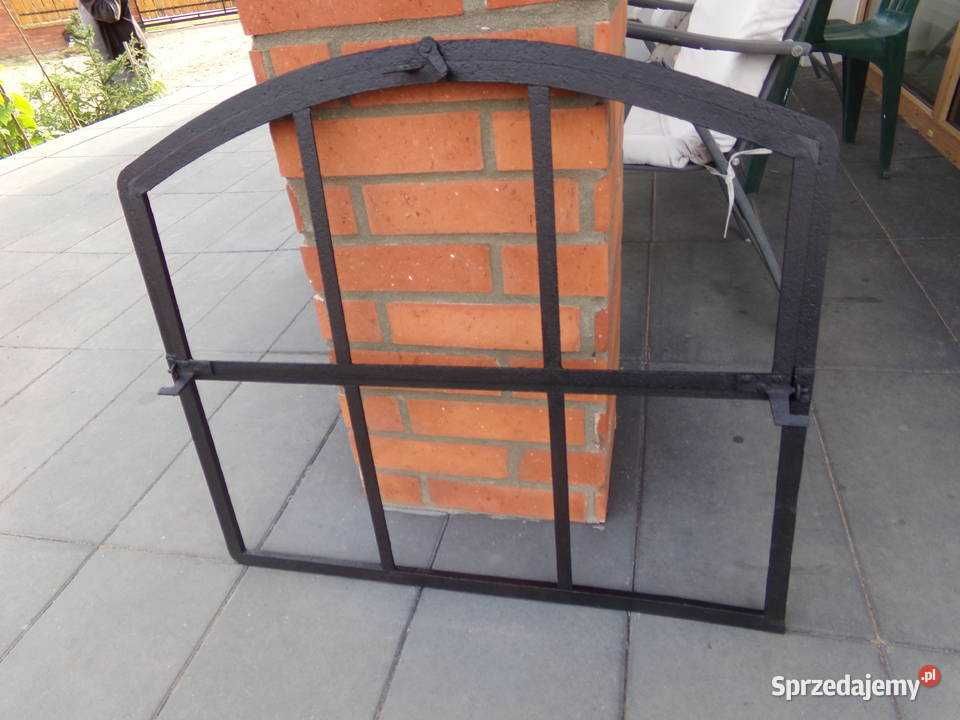 Okno rama loft na lustro aranżację zdjęcie 82x74