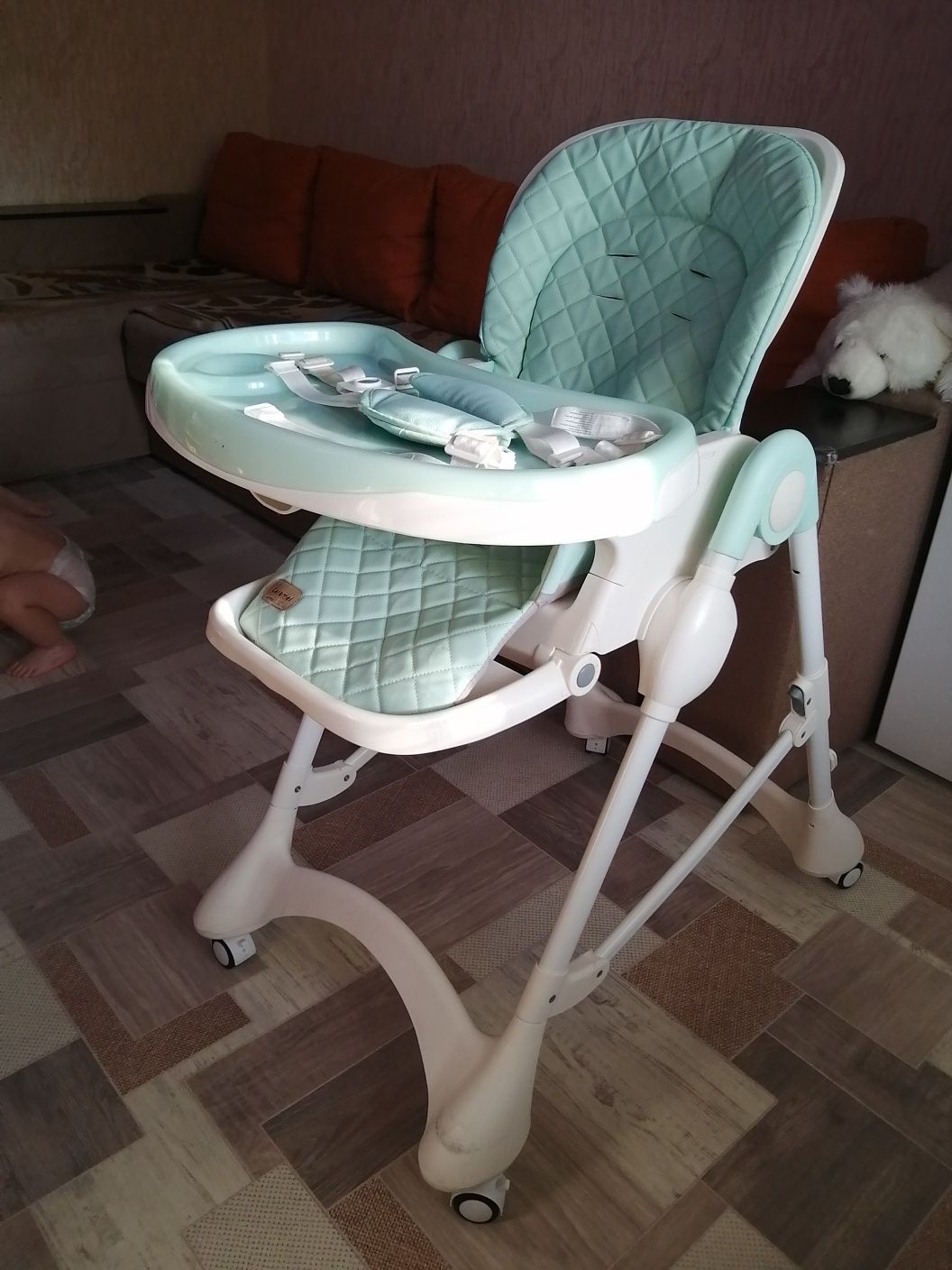 Детский стульчик для кормления Carrello Caramel