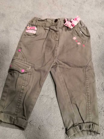 Spodnie dla dziewczynki, rozmiar 74