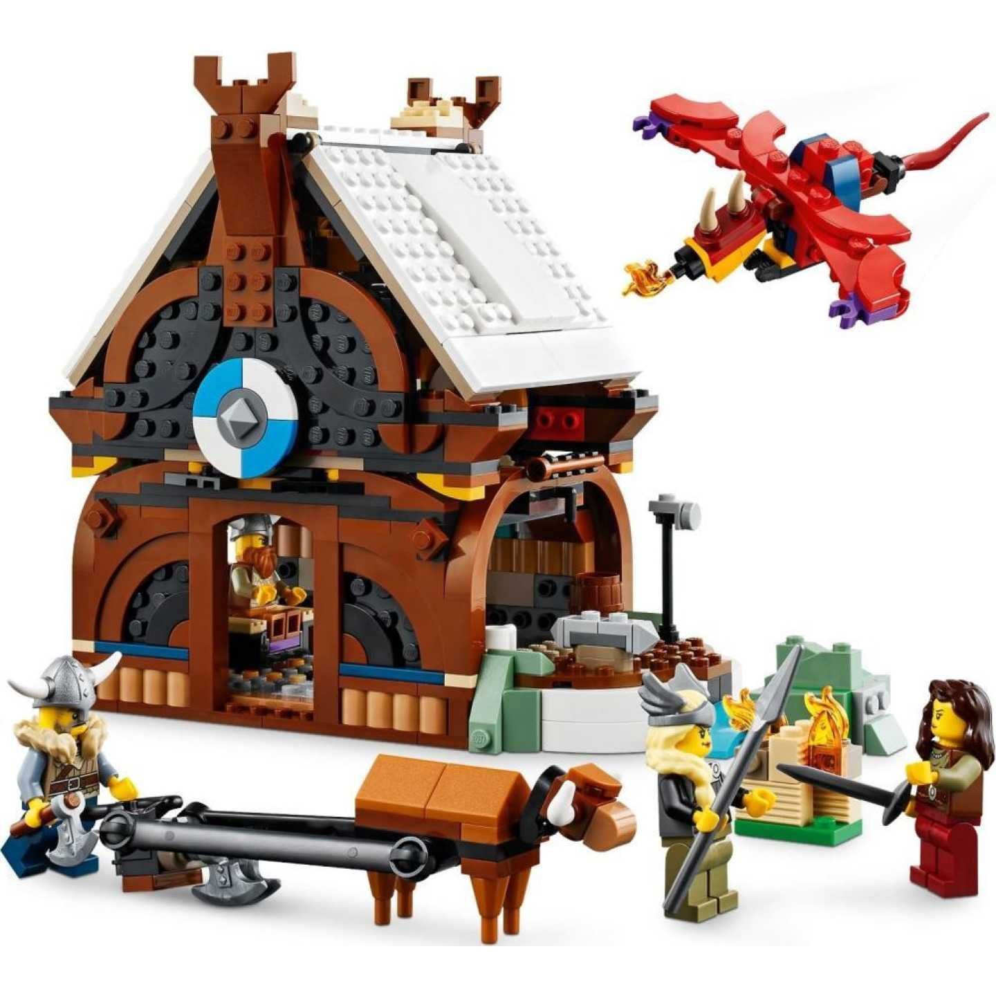 Lego Creator 31132 Корабль викингов и Мидгардский змей. В наличии