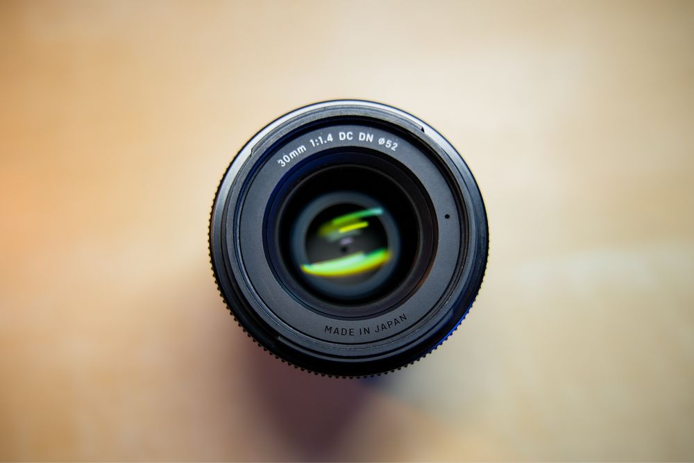 Sigma 30mm f/1.4 DC DN (APS-C) — sony E-mount