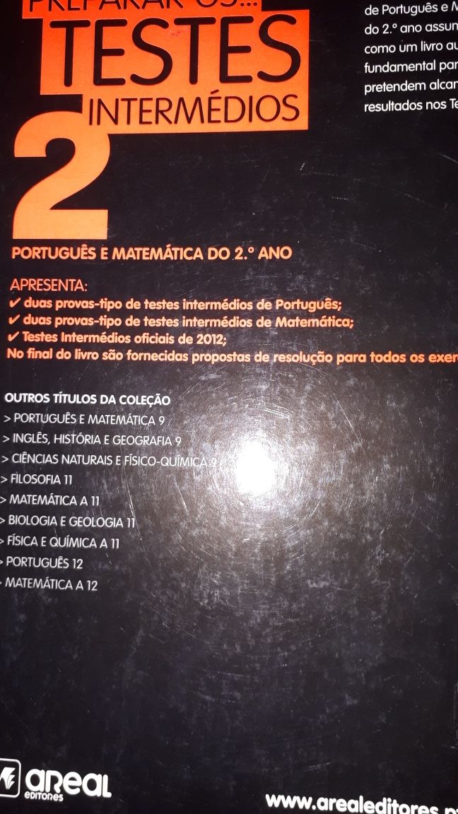 Livro preparar para os testes intermédios