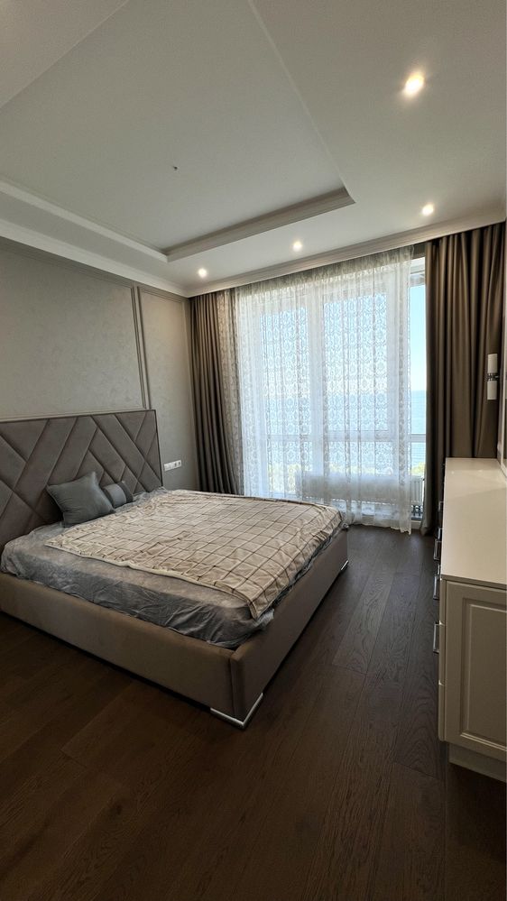 Новая квартира ТЕРРАСА панорама МОРЯ 2 спальни+студия Фонтан