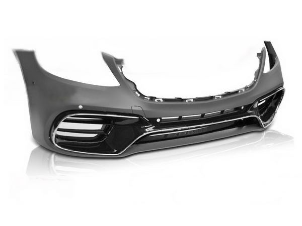 Бампер передний, рестайлинг Mercedes-Benz S-class W222 S63 AMG