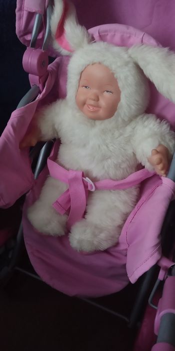 Коляска дитяча іграшкова для ляльки + ПОДАРУНОК