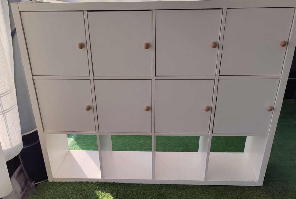 Regał Kallax,Ikea ,szafka z drzwiczkami