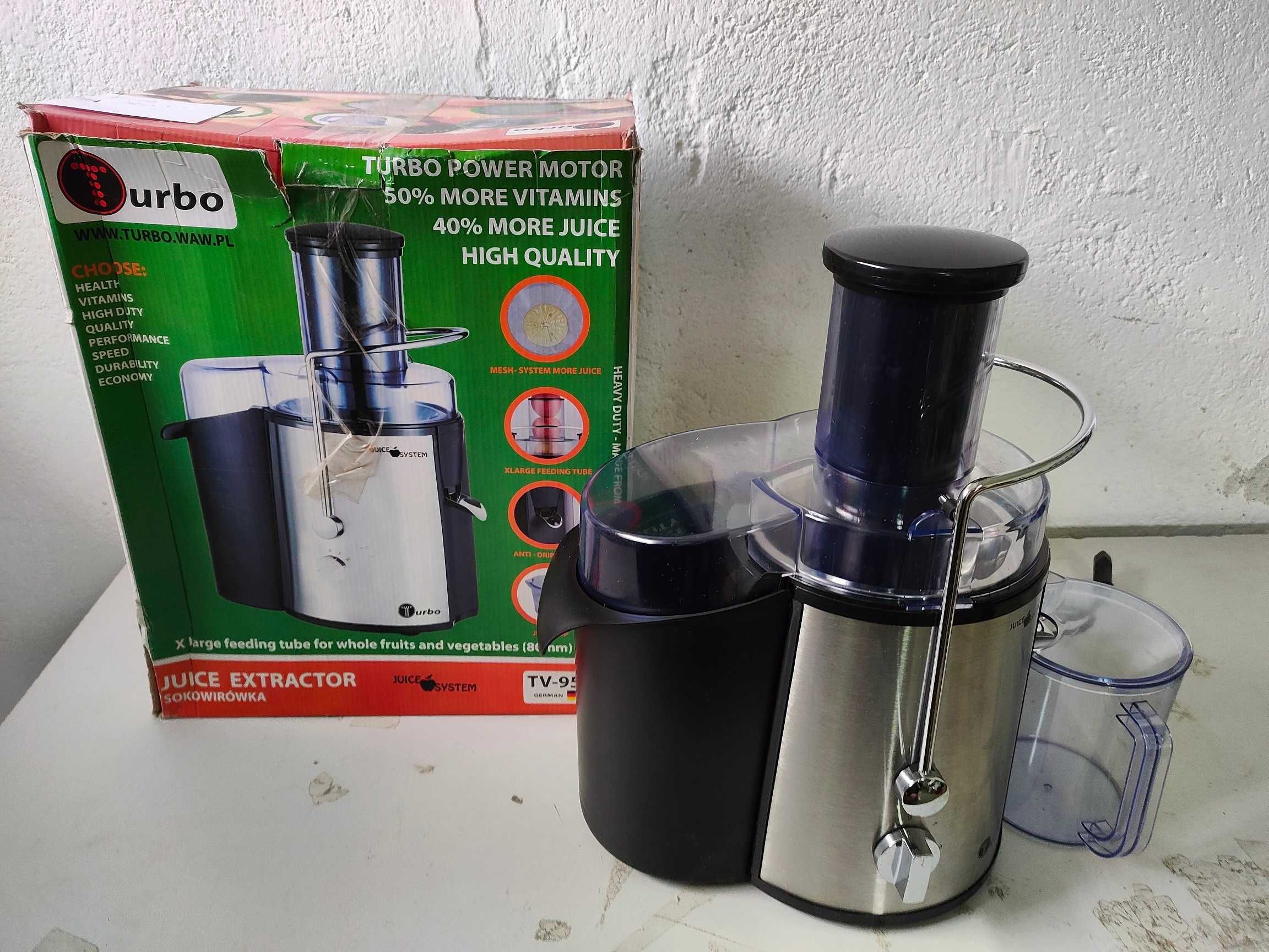 Sokowirówka Turbo TV-950 700W obudowa ze stali
