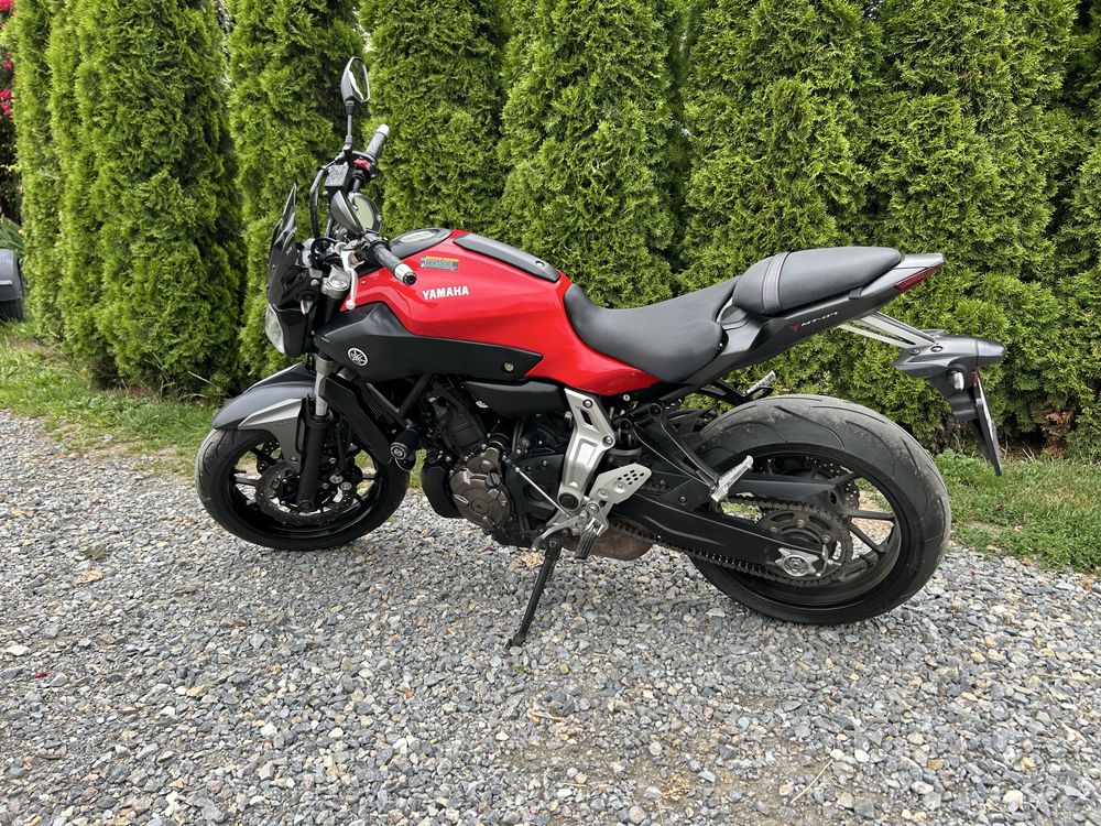 Yamaha mt07 yamaha mt-07 niski przebieg mozliwy transport