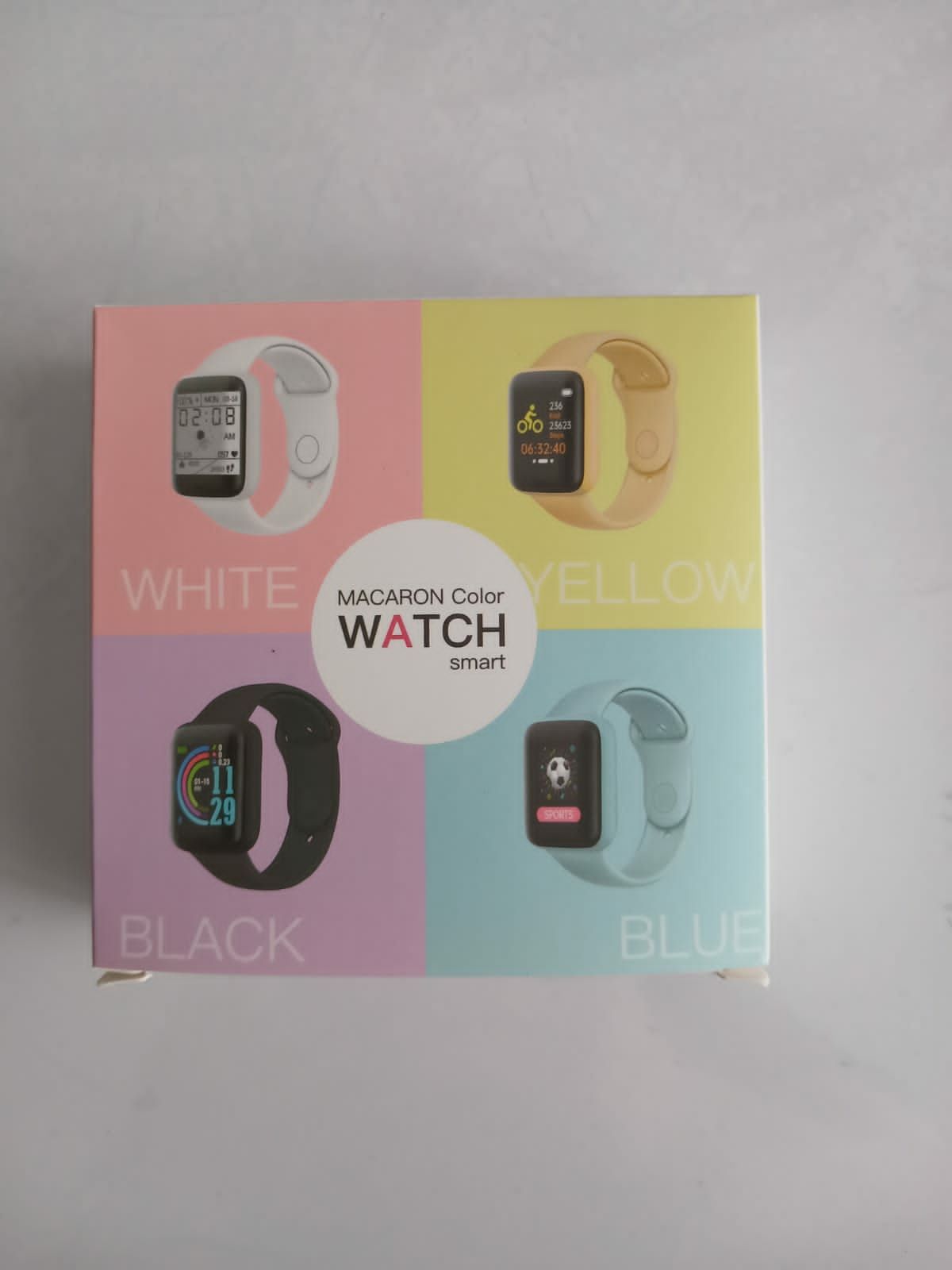 Смарт часы Macaron color watch smart