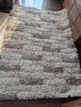 Dywan 230x160cm multidecor typu Shaggy długie gęste włosie beżowy brą