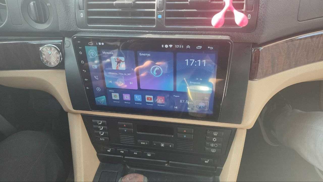 Штатная магнитола BMW 5 series E39 ,X5, E53 9" 2/32 Gb Wi-Fi CarPlay