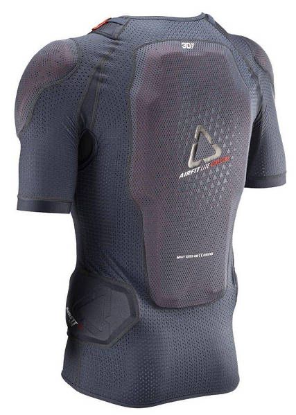 Моточерепаха з коротким рукавом Leatt 3DF AirFit Lite Evo чорний