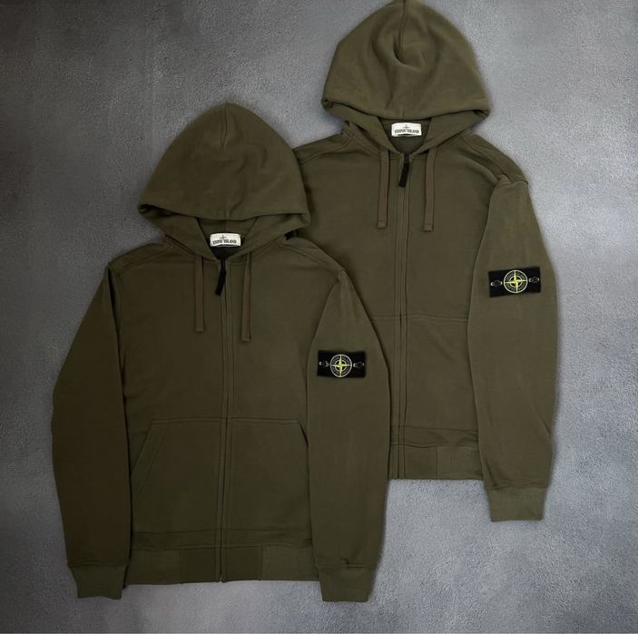 Зіп худі Stone Island | Кофта Стон Айленд Зіпка | Зипка Зип Худи