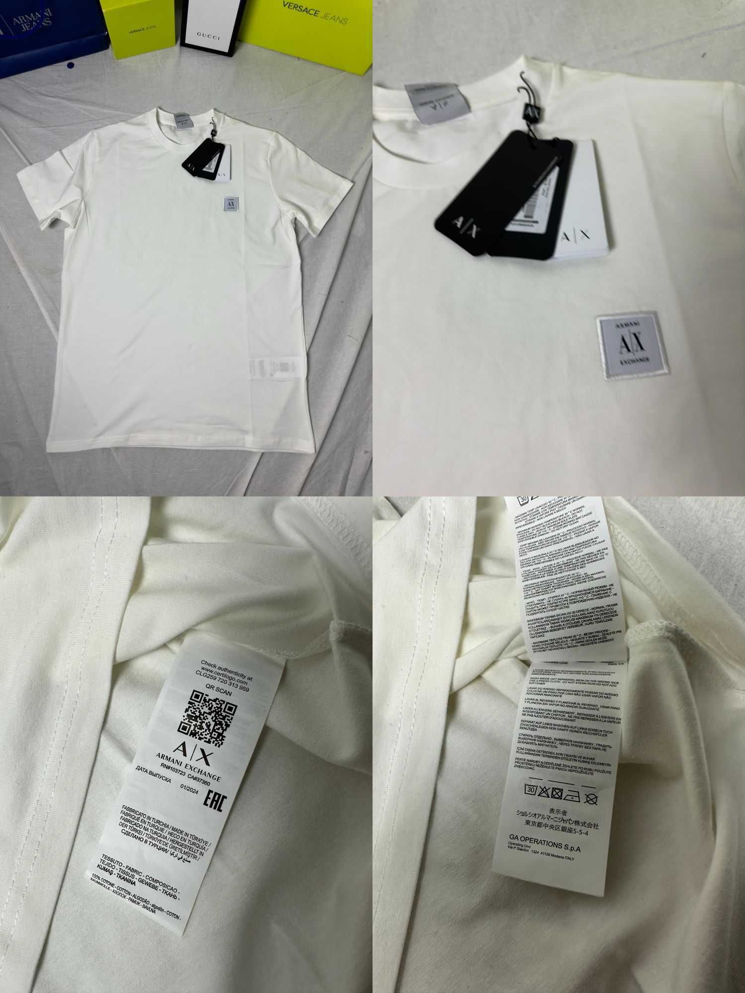 Koszulka męska t-shirt AX koszulki Armani hit