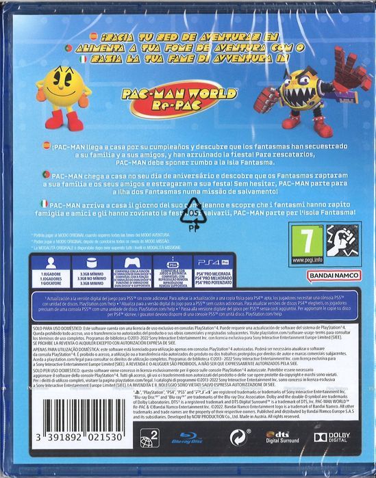 PAC-MAN WORLD Re-PAC (PS4) Gra nowa w folii