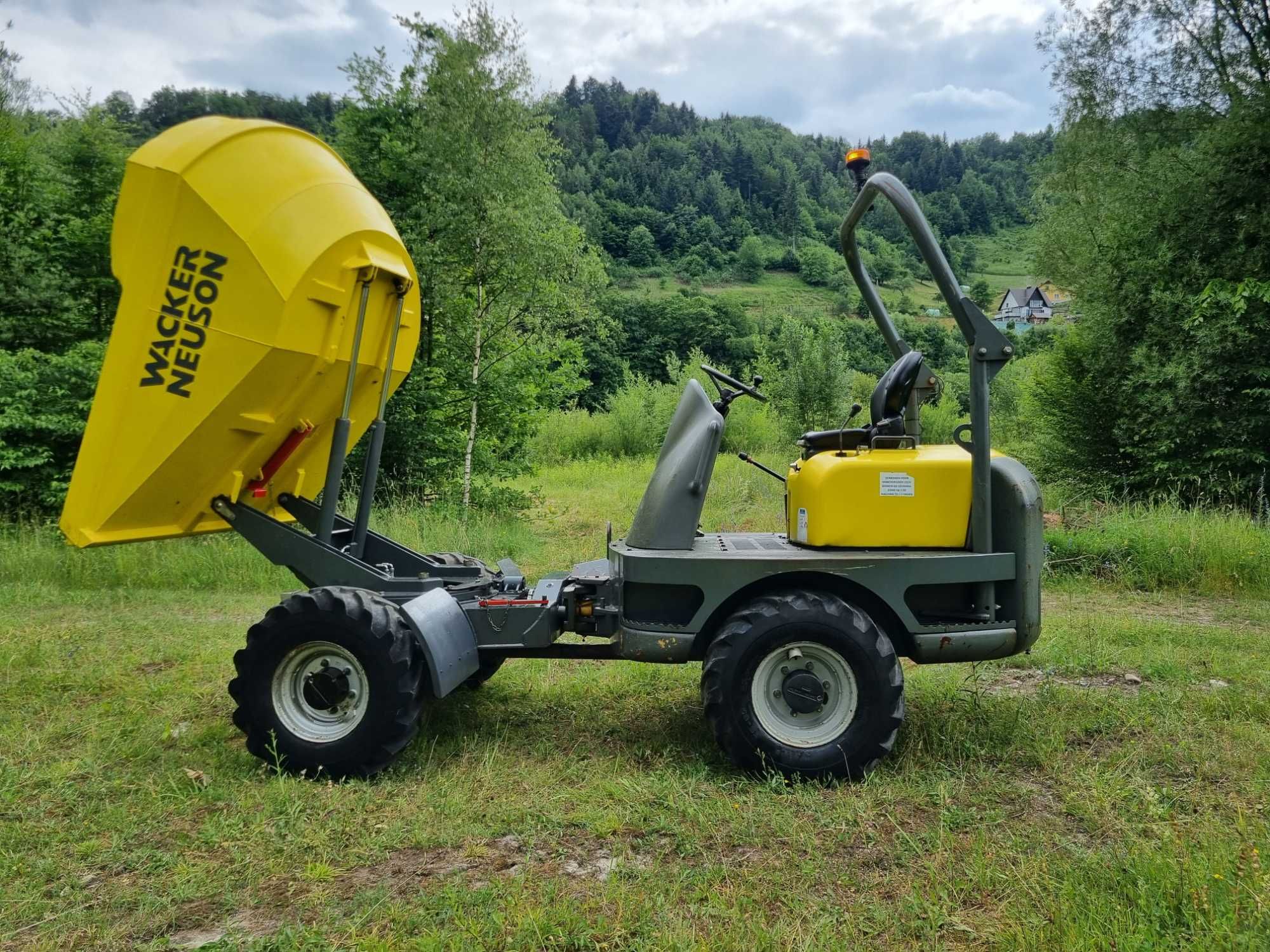 Wozidło 4t Wacker Neuson 4001 z Norwegii 2100mt 4x4+KIPER+OBRÓT 2017r
