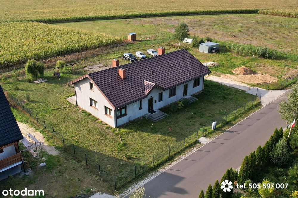 Duży dom, działka 2499 m2, blisko Ciechocinka.