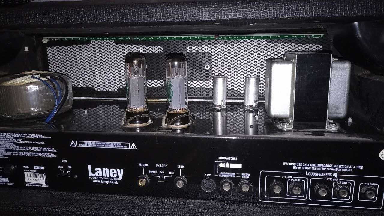 Ламповый усилитель Laney Ironheart IRT60H (универсальный гибкий звук)