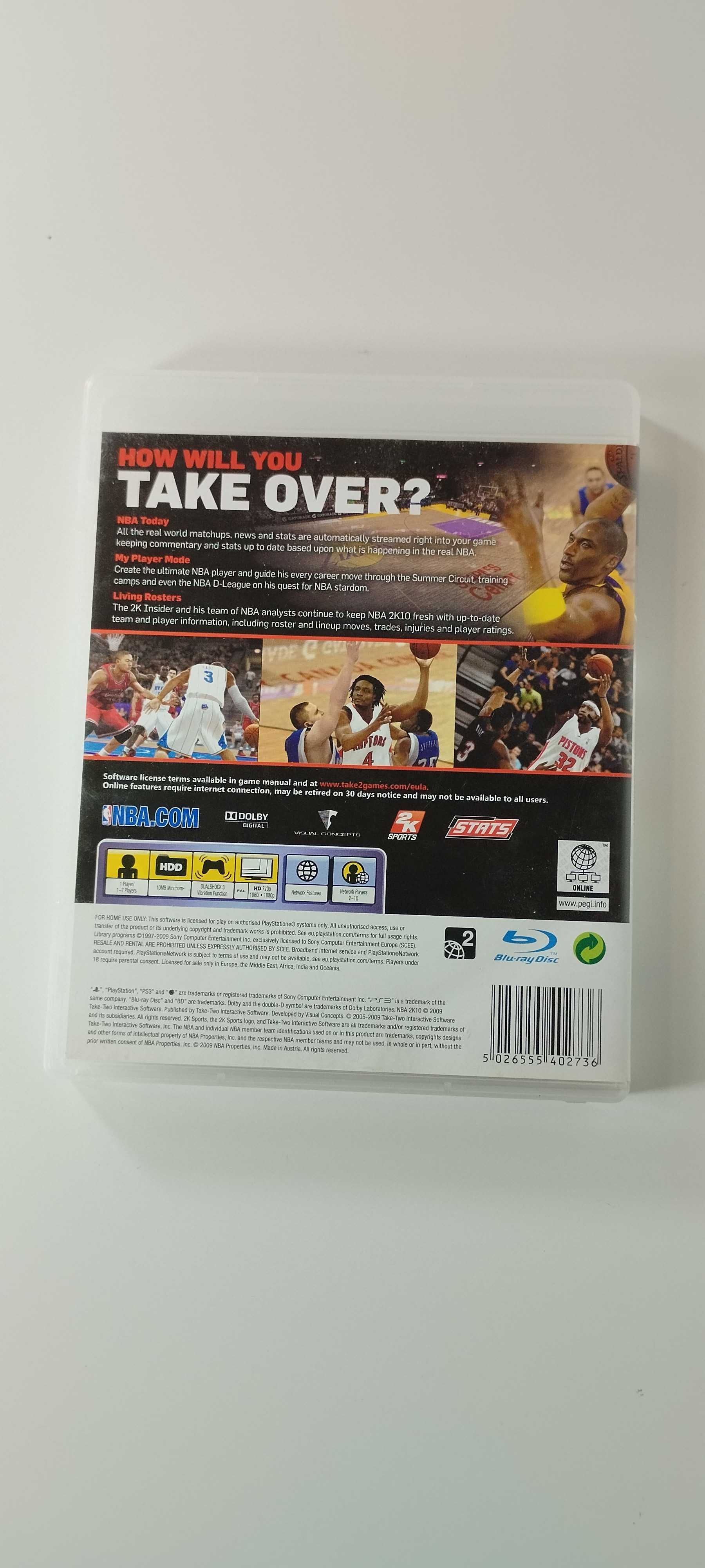 NBA 2K10 Playstation 3 PS3