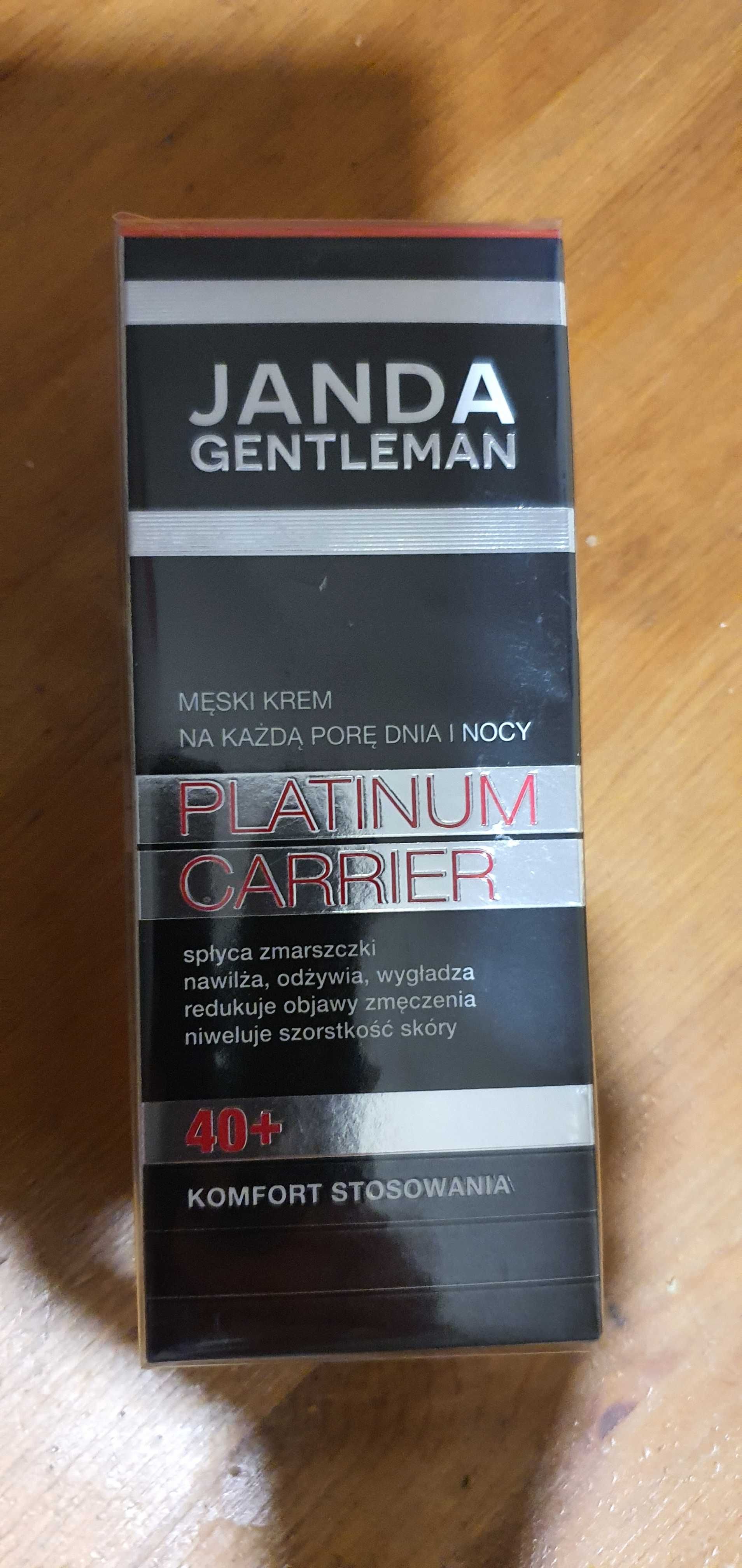 Nowy Krem Janda platinum Gentleman Męski krem 40+