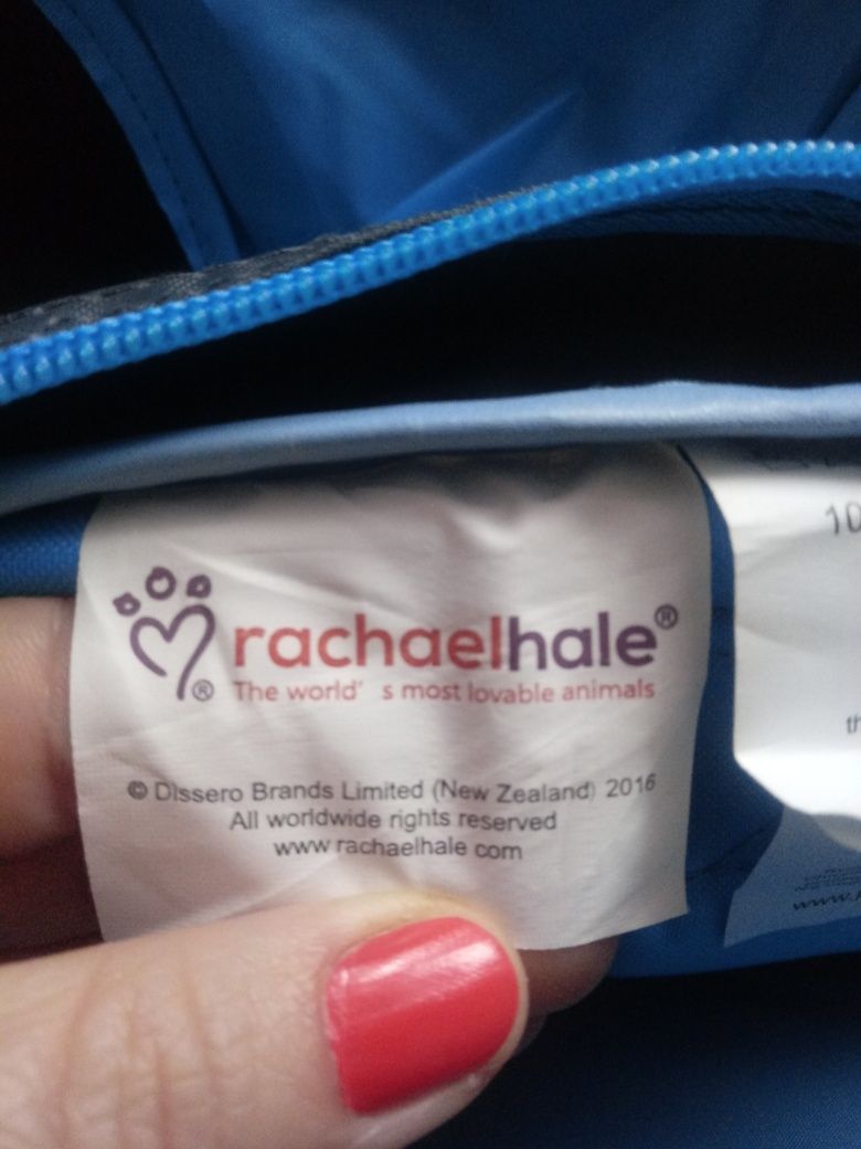 Plecak tornister z pieskiem Rachaelhale / jak nowy