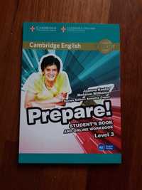 Prepare ! - Level 3 - podręcznik Cambridge A2 - stan idealny !!!