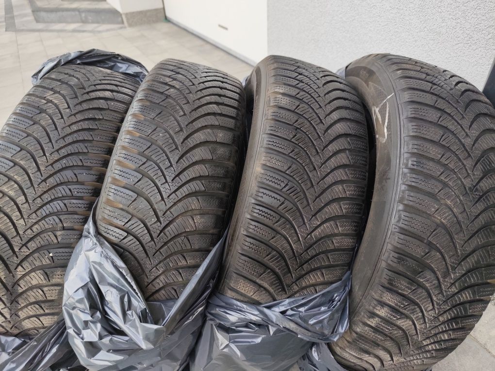 Opony zimowe 185/65/15 hankook 4 sztuki