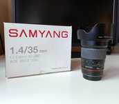 Superjasny obiektyw Samyang 1.4/35 mm AS UMC