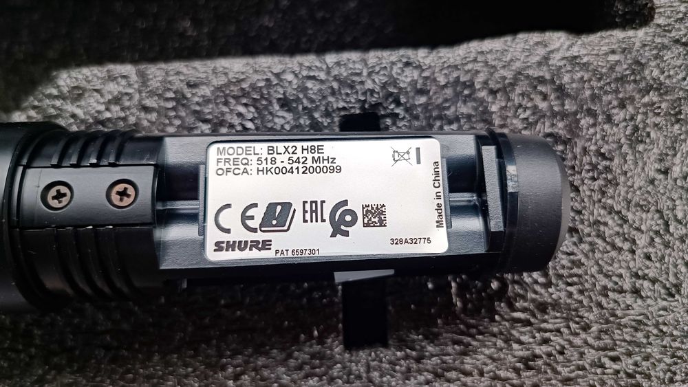 Мікрофонна радіосистема SHURE BLX24E/SM58-H8E   оригінал