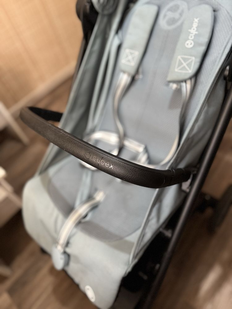 Коляска прогулянкова Cybex Beezy blue з бампером