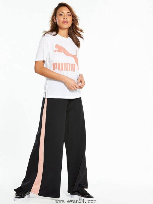 Puma szerokie spodnie EN POINTE WIDE LEG PANT