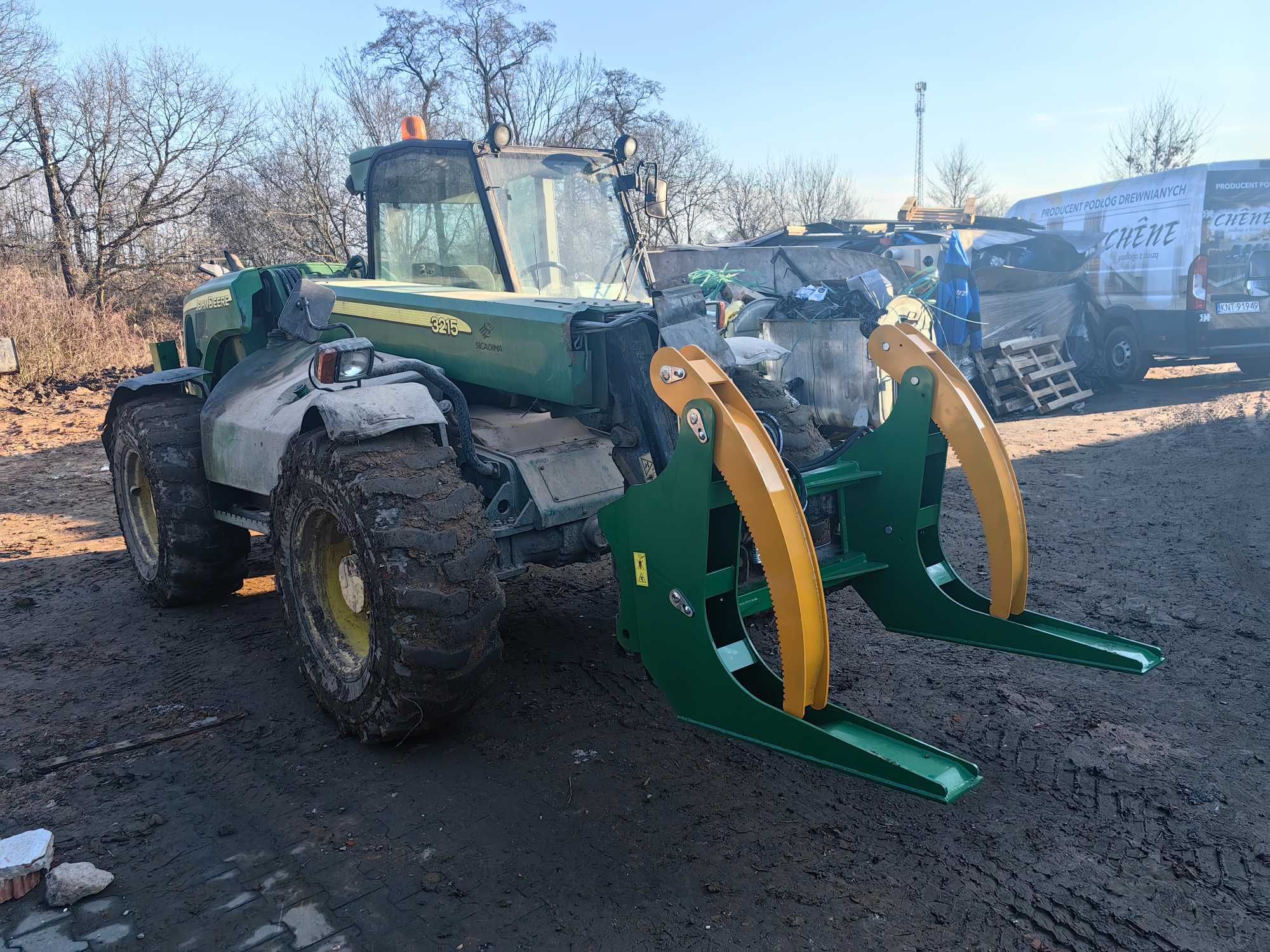 Chwytak do DREWNA BALI PAZUR PODWÓJNY 1200mm komplet dostawa