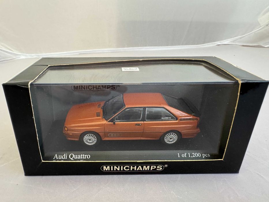 AUDI Quatro – MINICHAMPS 1:43 – Kolekcjonerski model