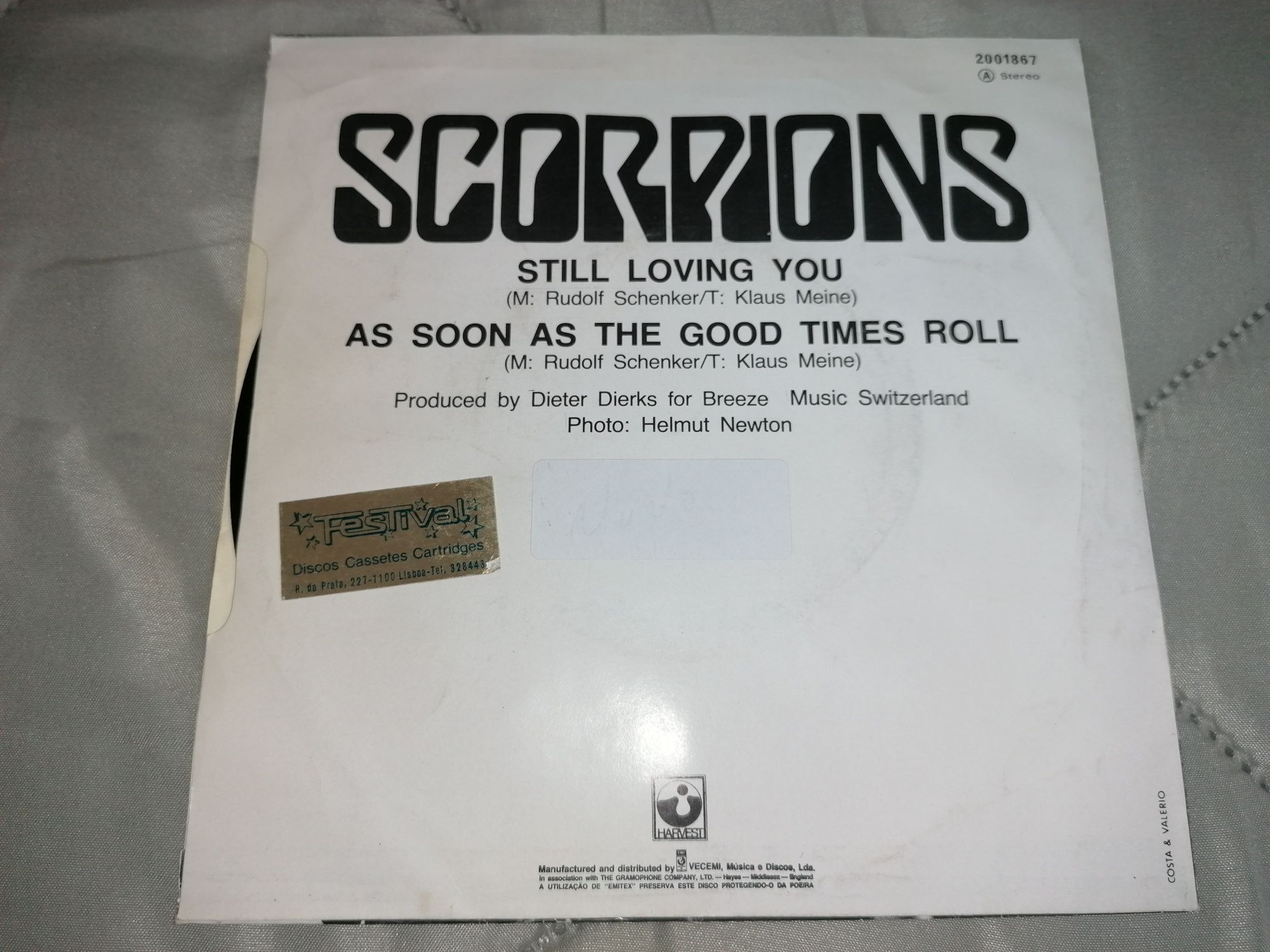 Vinil / Vinyl - Scorpions - Still Loving You 1984