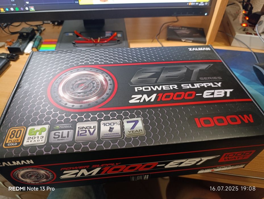 Блок живлення Zalman 1000 W 80 plus Gold