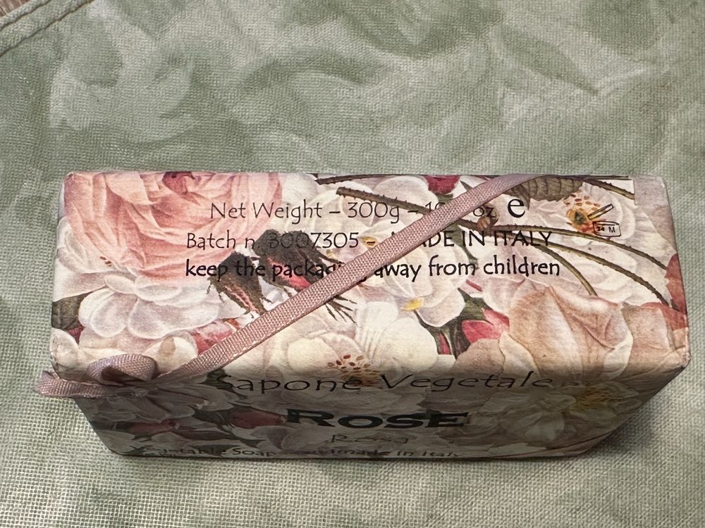 Alchimia Soap Rose Italy mydło zapachowe róża 300 g