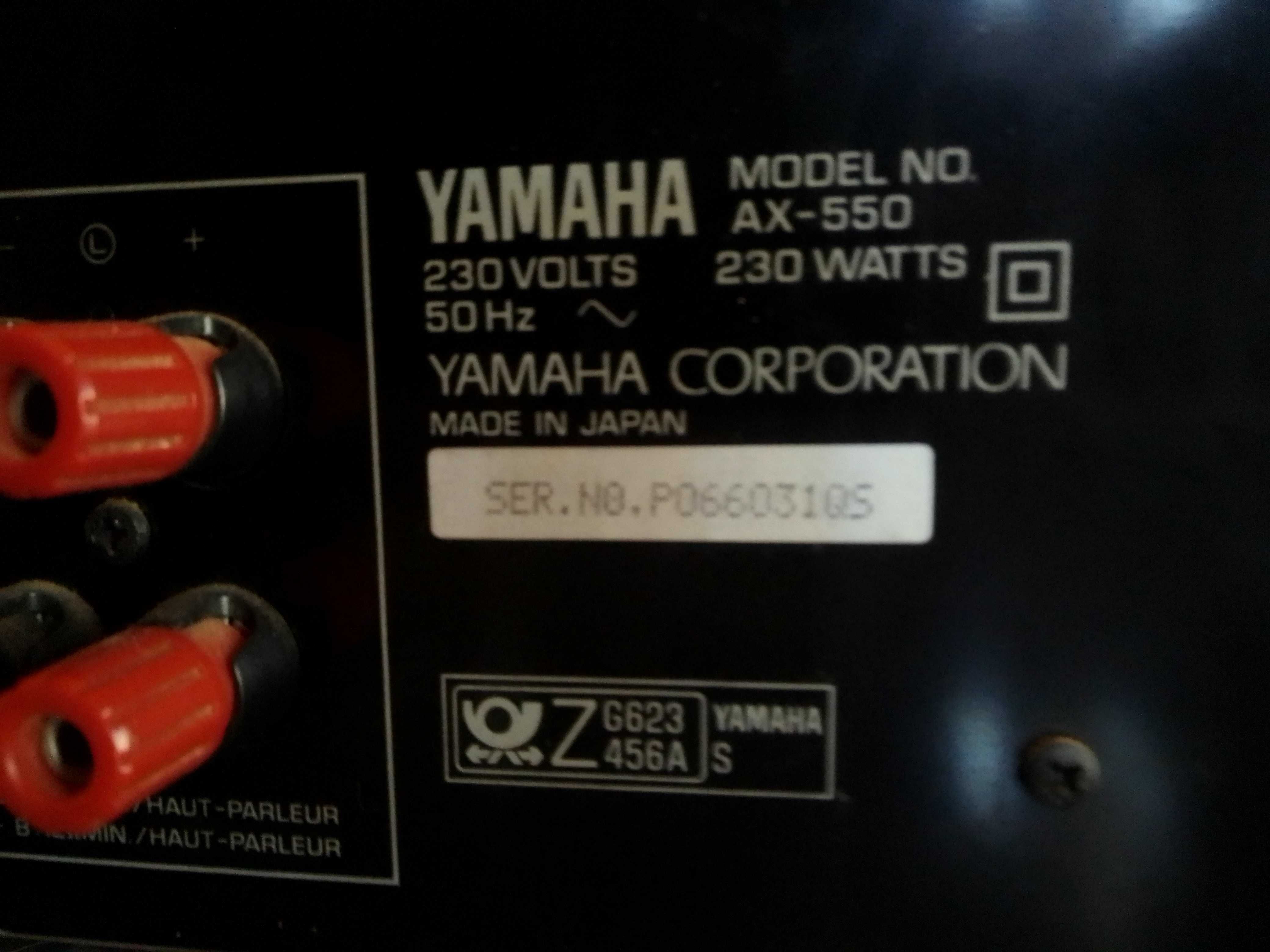 Yamaha amplificador