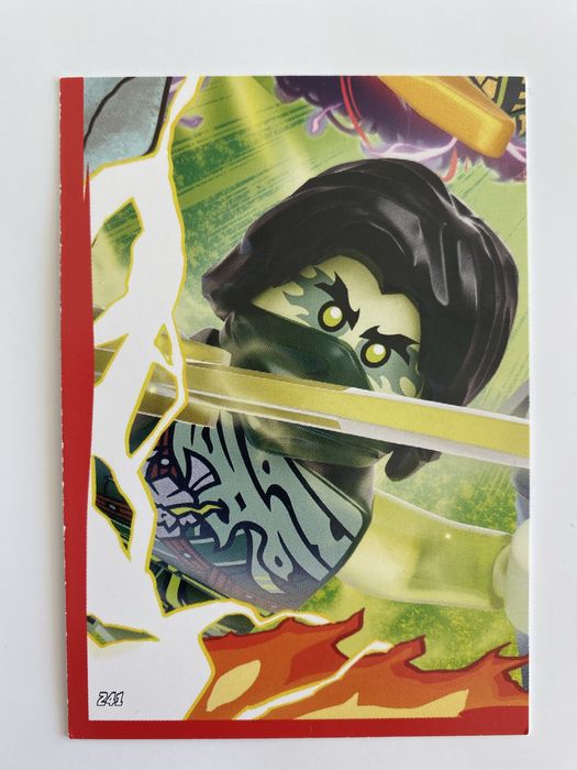 Karta Lego Ninjago nr 241 - seria 10.