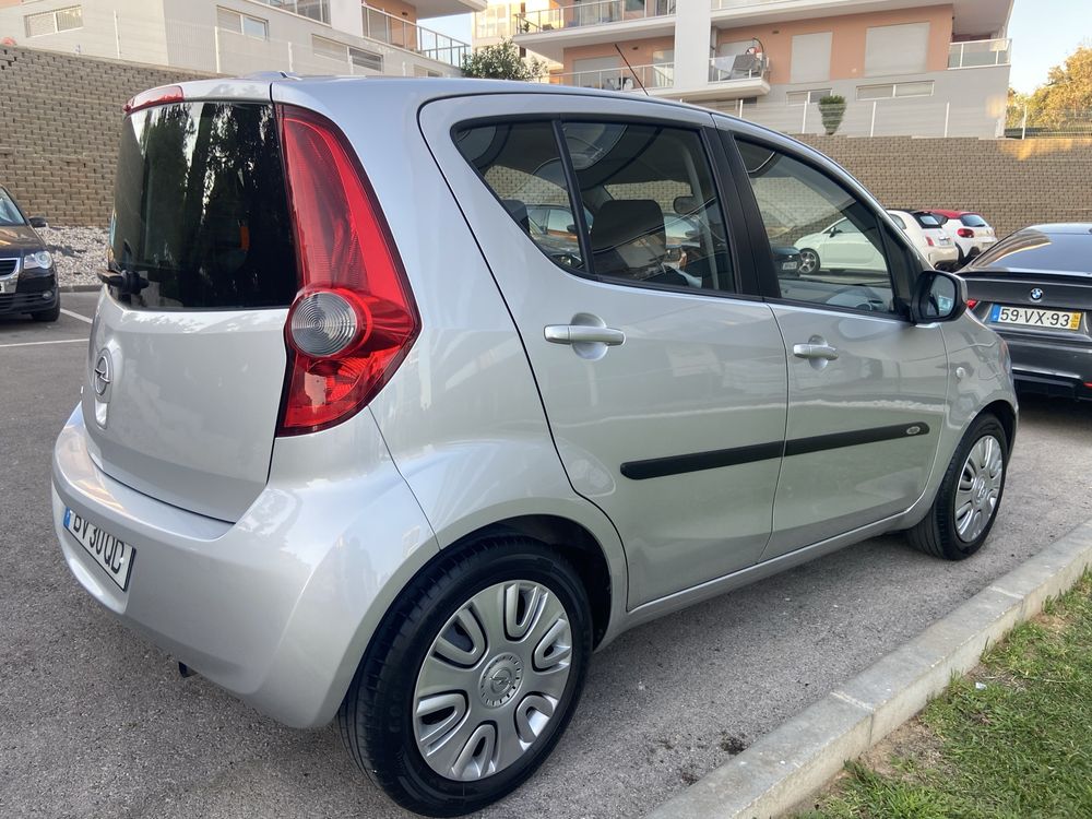 Opel Agila 1.2 • 86 cv • AC • 125 mil km • Multimidia • Camera de Ré