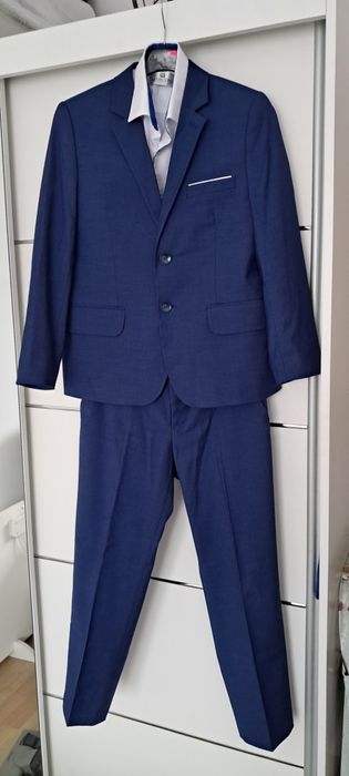 Garnitur chłopięcy plus koszula Standar 140 XL