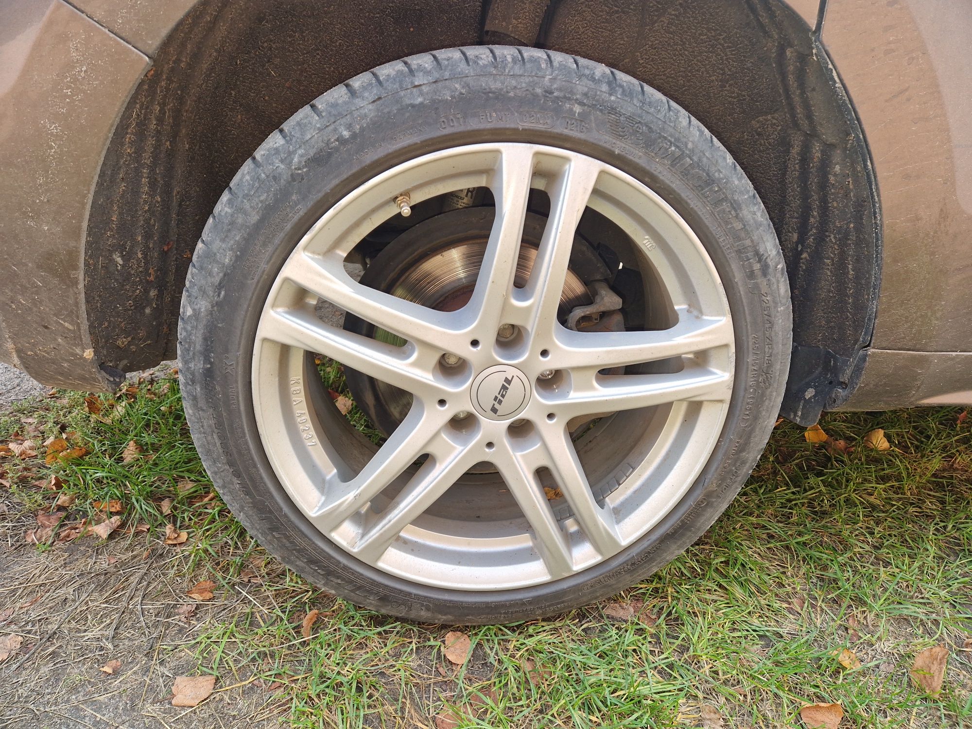 Koła letnie 225/45 R18 alufelgi Rial KBA49237