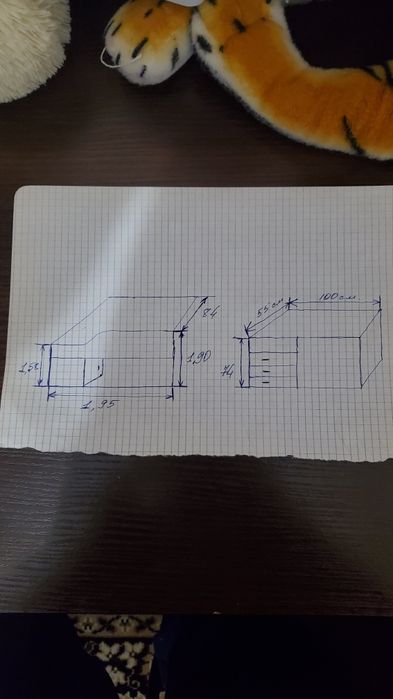 Дитяче ліжко горище + шафа .