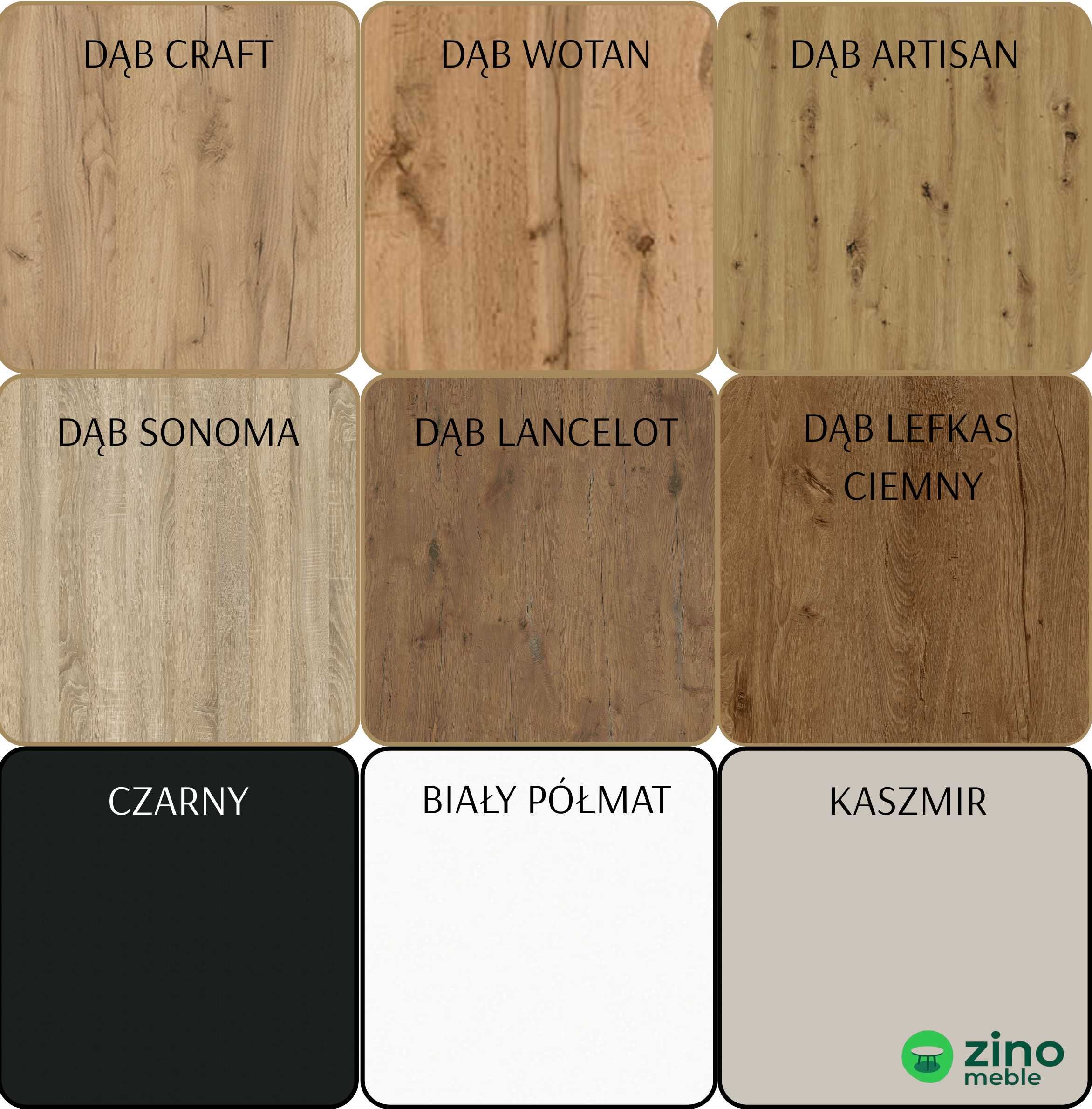 Stół okrągły rozkładany LOFT  100/200 nogi proste metal|SALON|JADALNIA