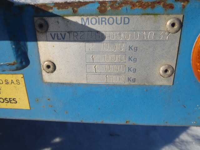 Przyczepka do koparki 2 T