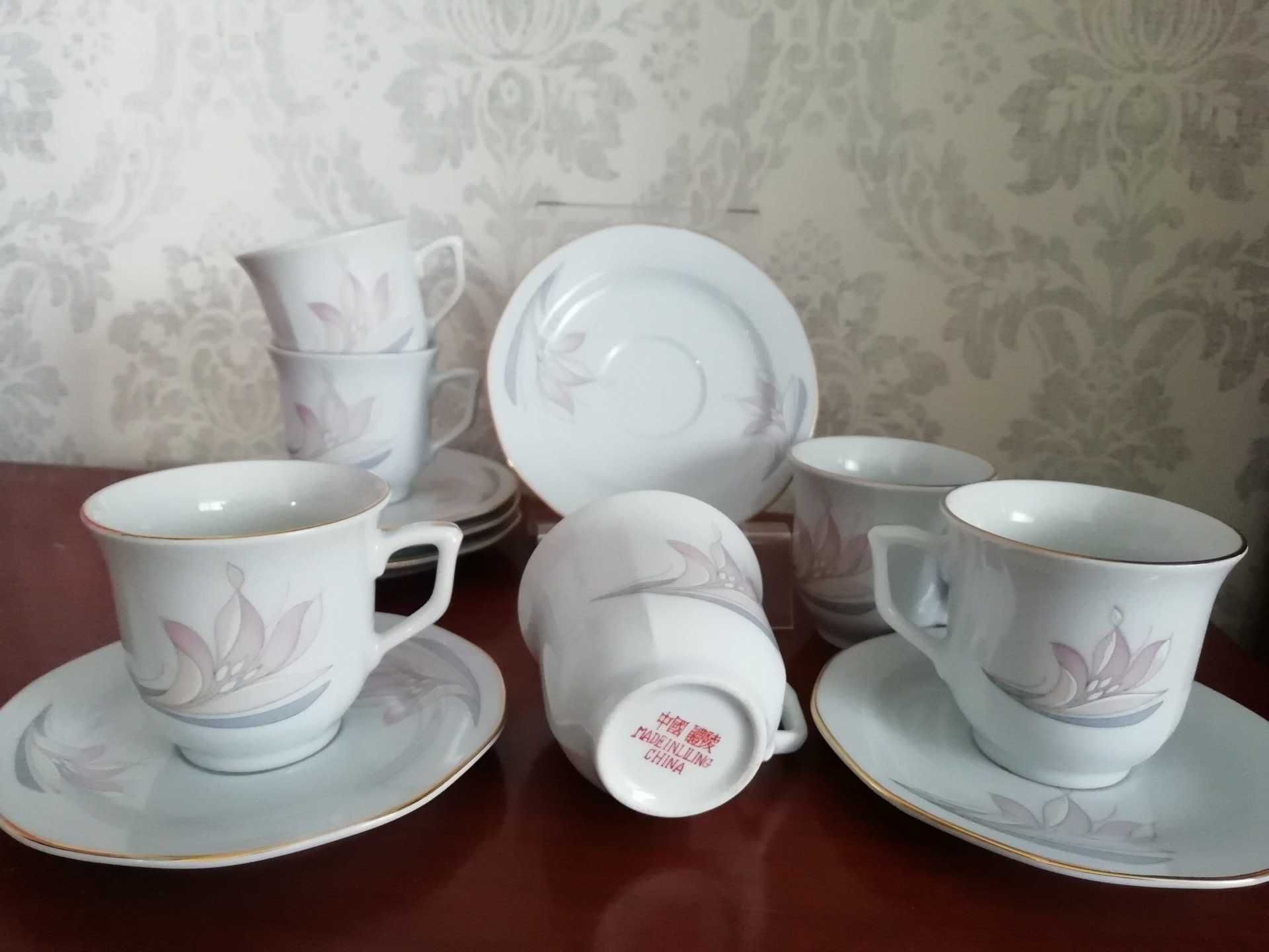 Liling Chinese Porcelain. 12 предметів. Вінтаж. Антикваріат . 1950-ті.