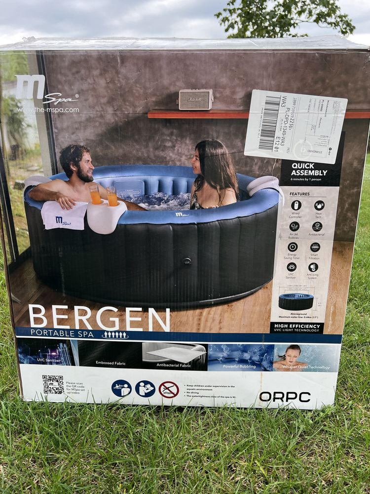 Jacuzzi dmuchane ogrodowe Mspa