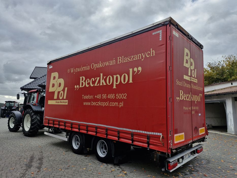 Przyczepa przejazdowa Tandem 2018r. Redos ocynk 6.7m - 3m